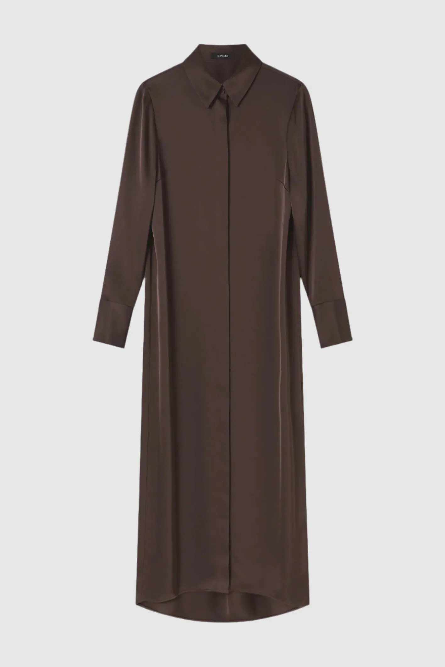 A Emery Philippa Dress in Umber