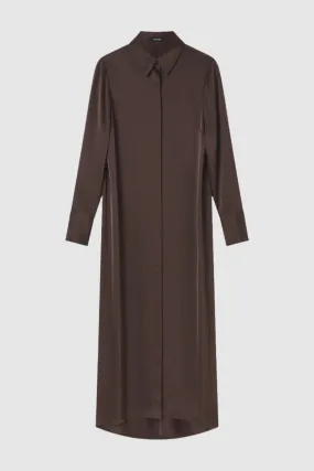 A Emery Philippa Dress in Umber