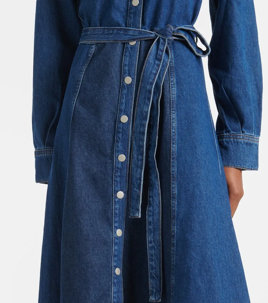 AG Jeans Marseille denim shirt dress