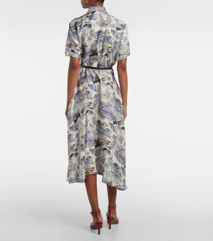 Altuzarra Kiera silk shirt dress