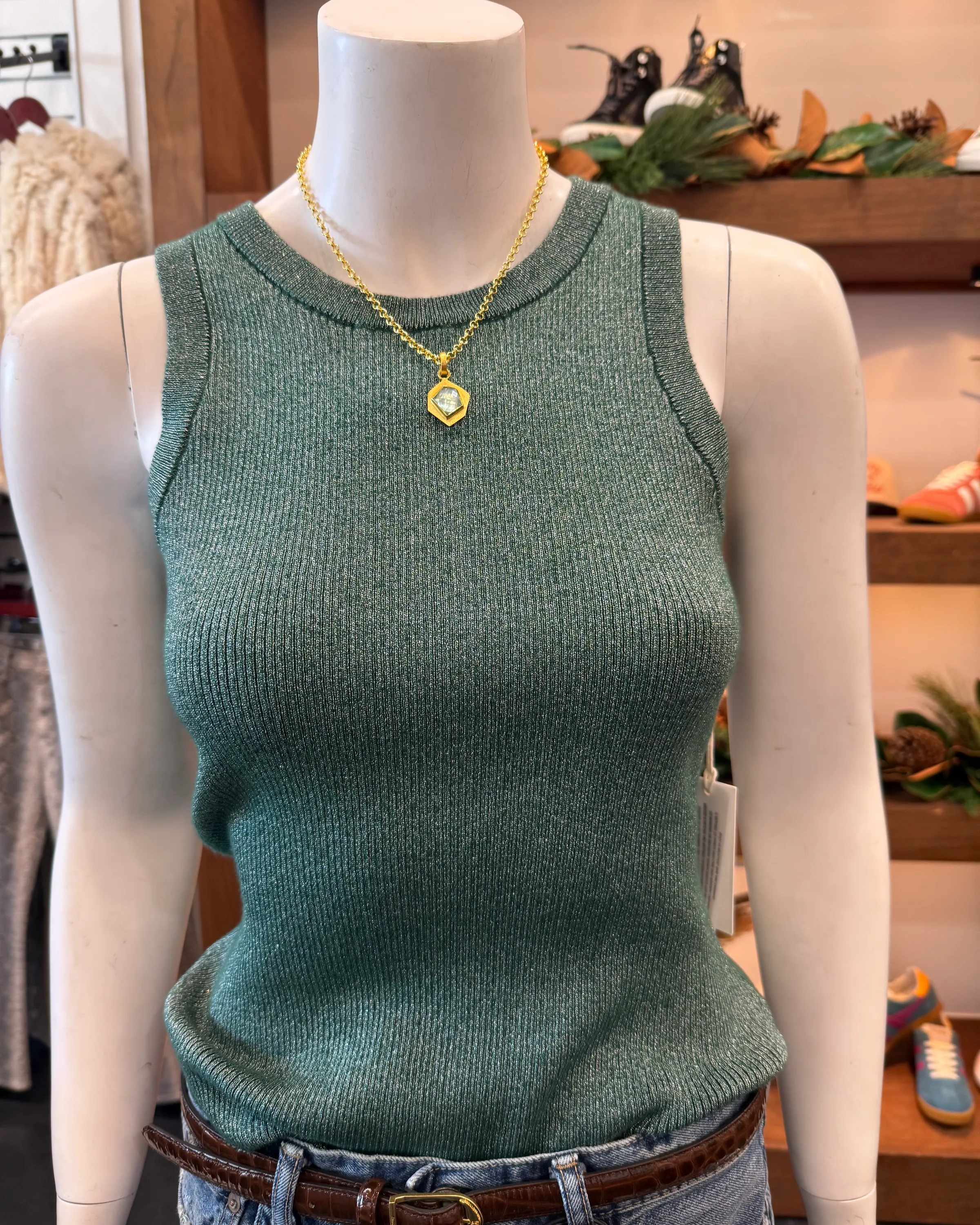 Another Love cora top in Clover