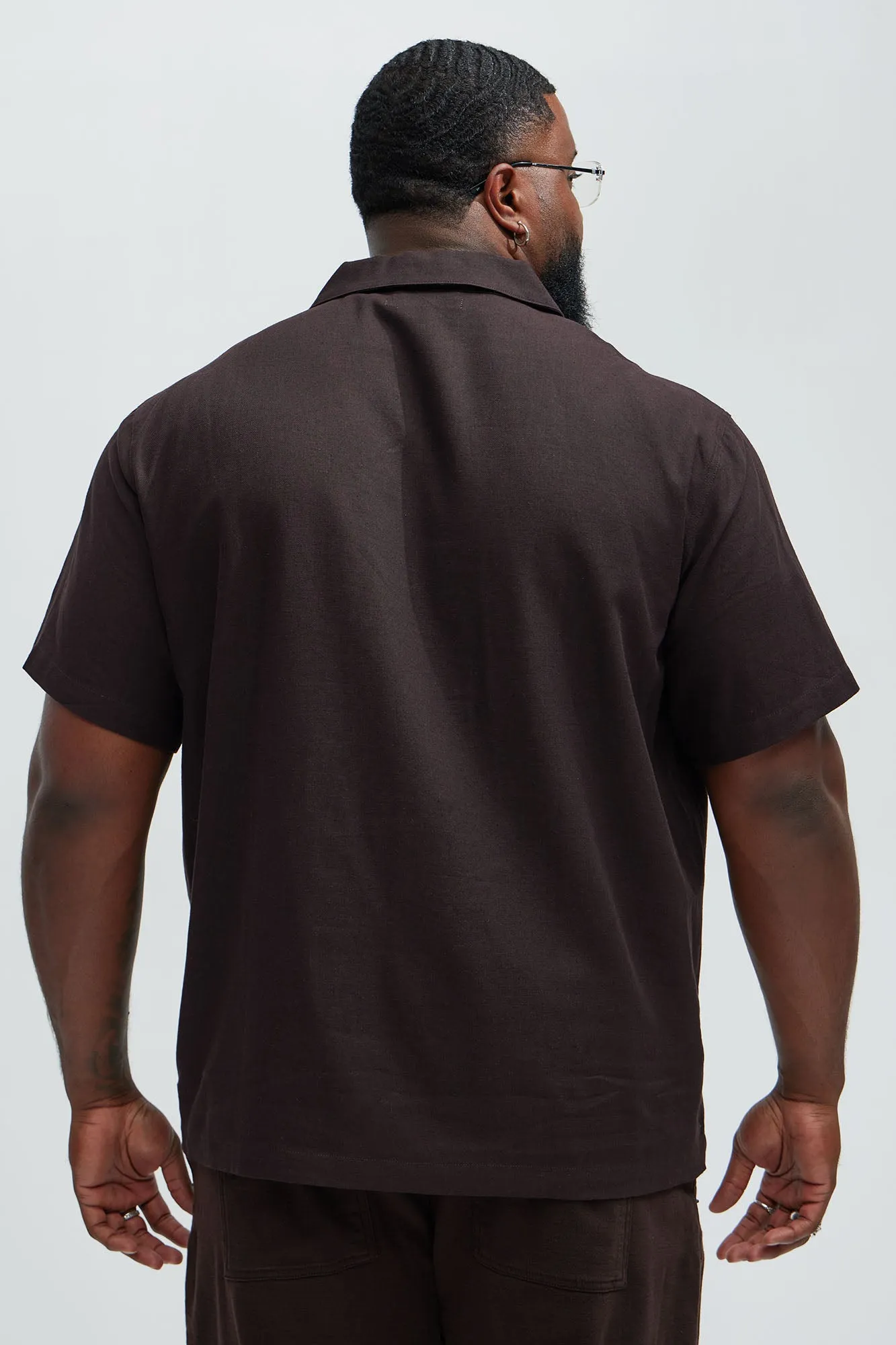 Bahamas Linen Shirt - Brown