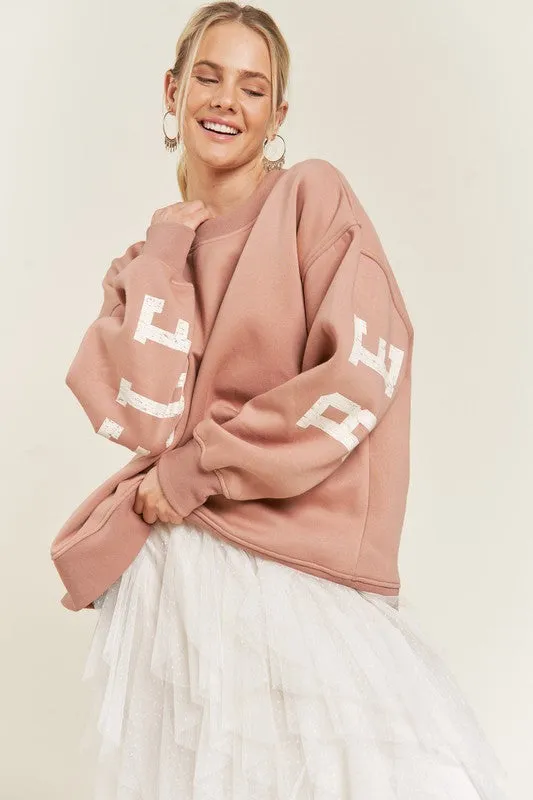 Be Yourself Long Sleeve Sweatshirt