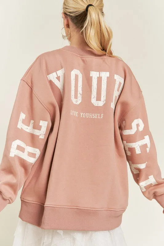 Be Yourself Long Sleeve Sweatshirt