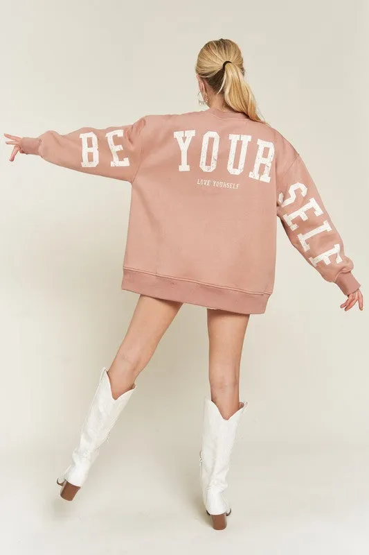 Be Yourself Long Sleeve Sweatshirt