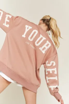 Be Yourself Long Sleeve Sweatshirt