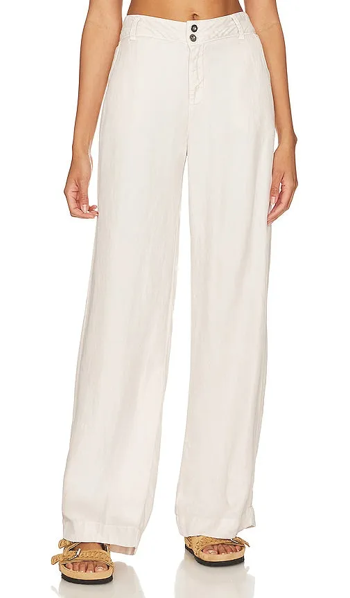 Bella Dahl Harper Pant in Cream
