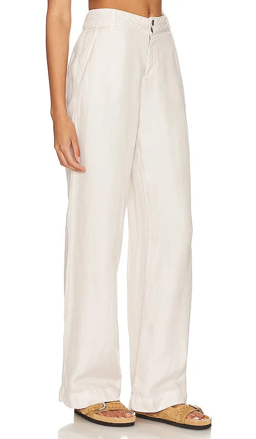 Bella Dahl Harper Pant in Cream