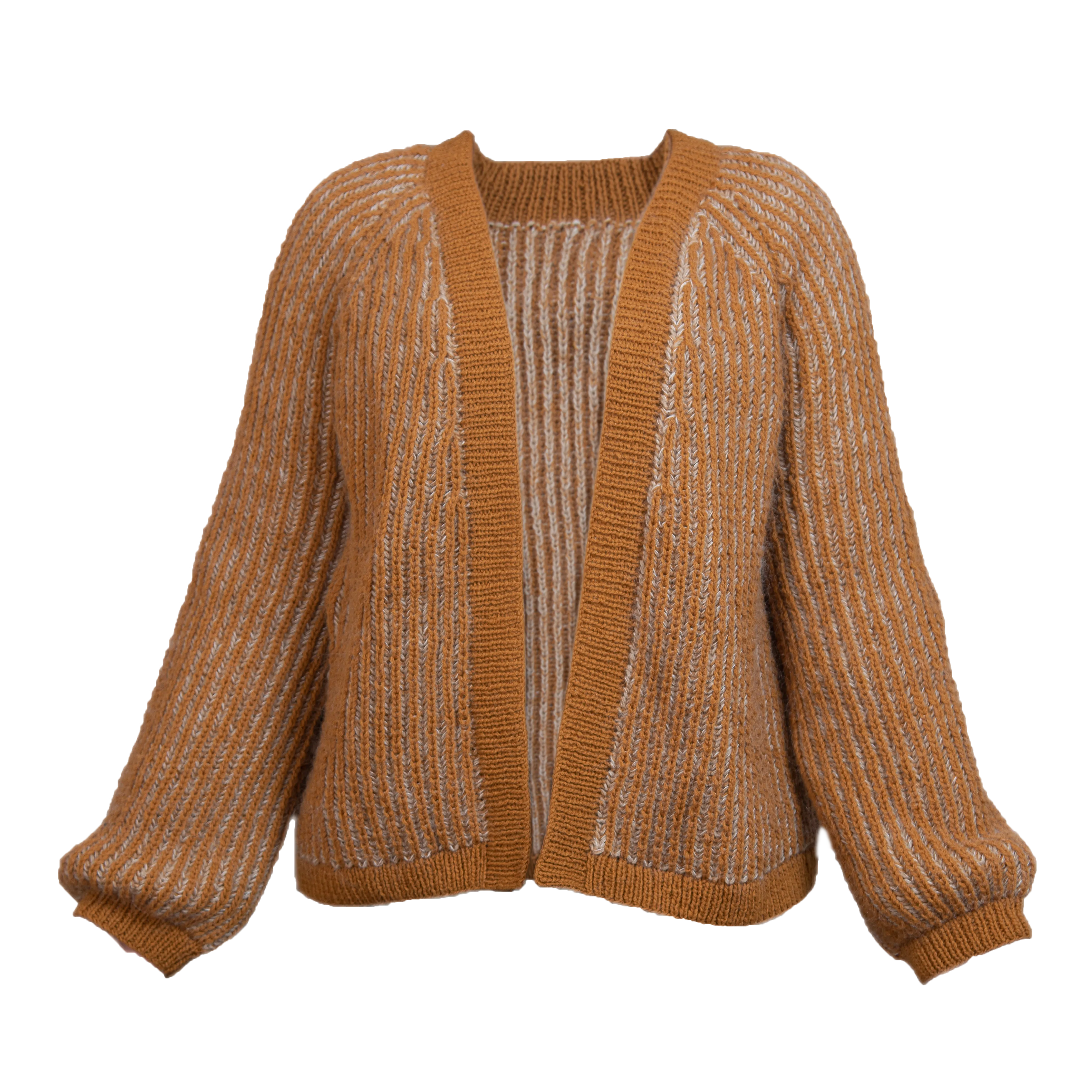 Brioche cardigan (Women) - Keystone