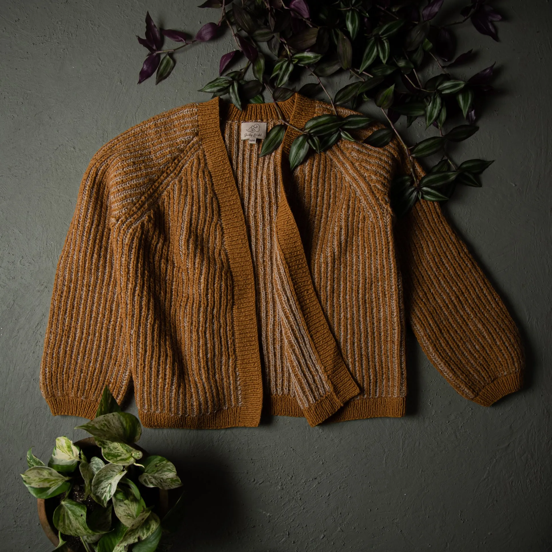 Brioche cardigan (Women) - Keystone