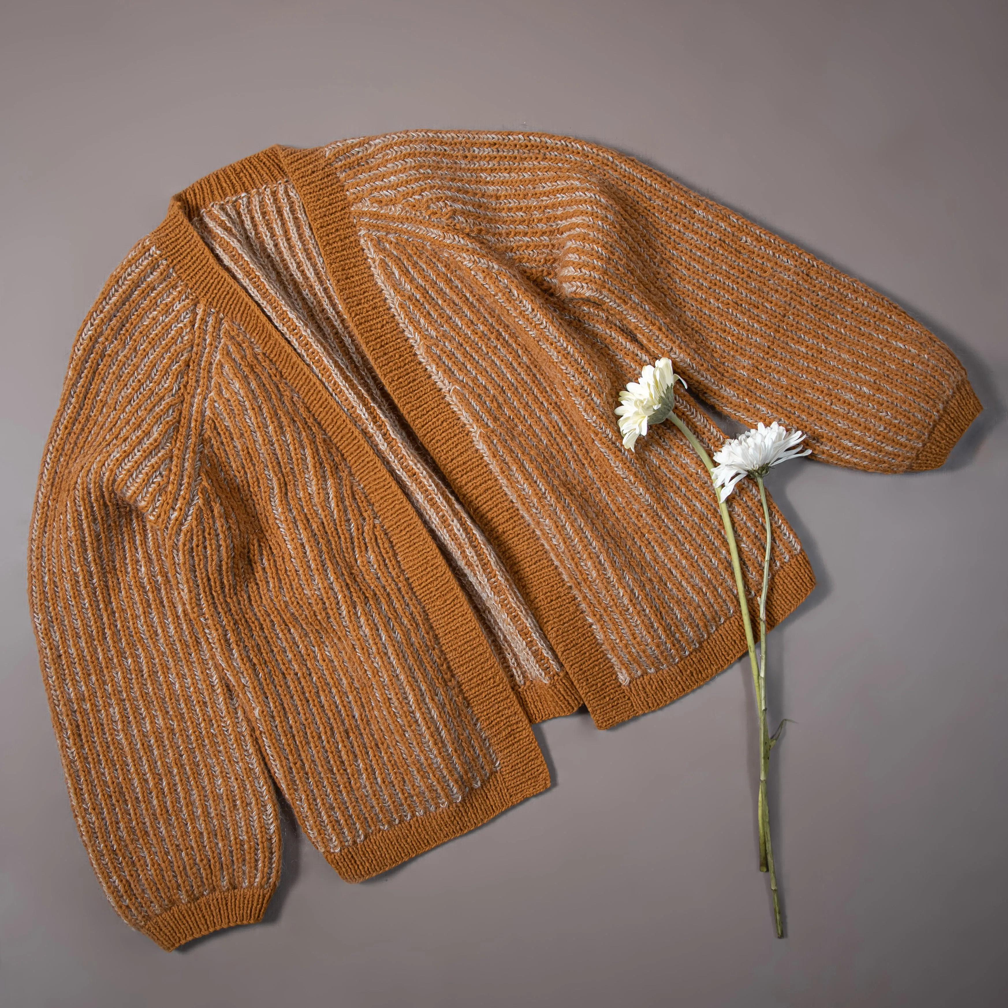 Brioche cardigan (Women) - Keystone