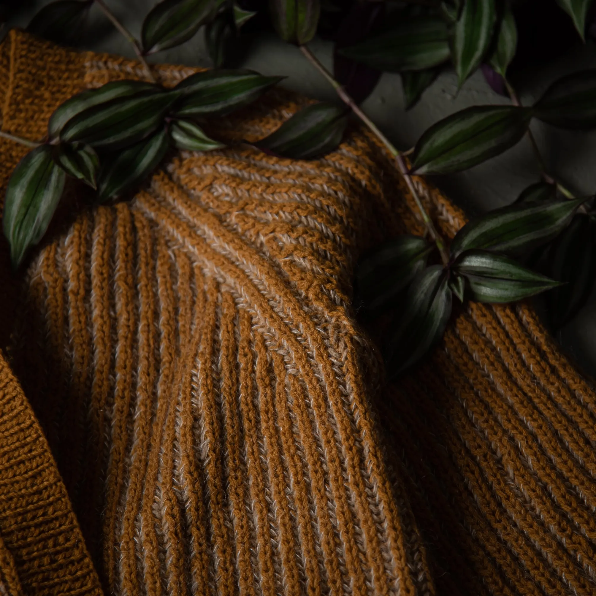Brioche cardigan (Women) - Keystone