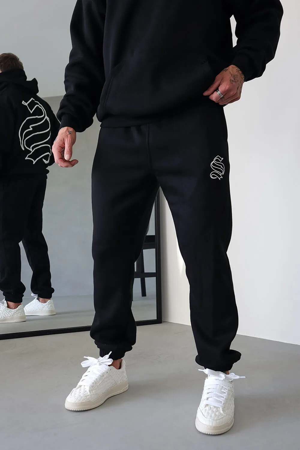 Core Logo Joggers - Black