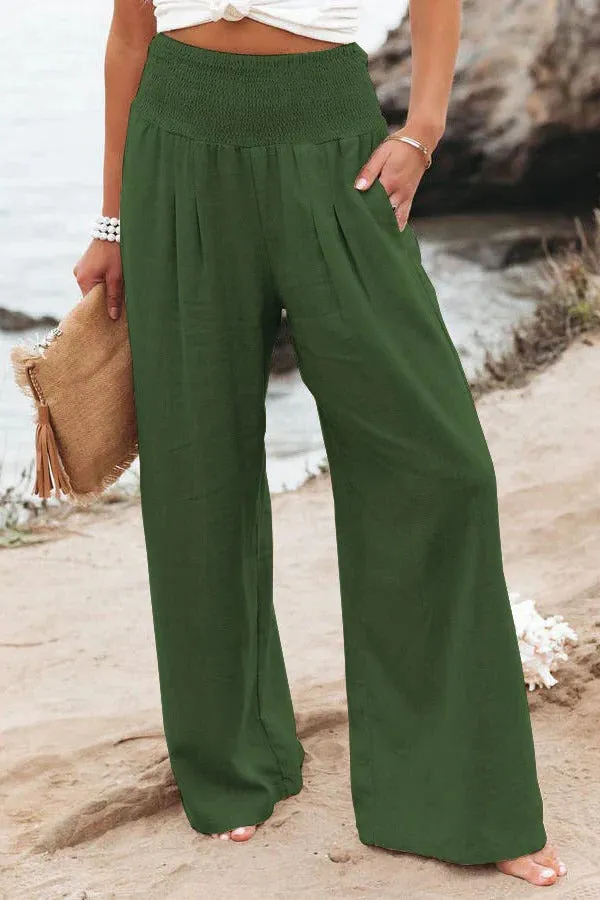 Cotton and Linen Pants
