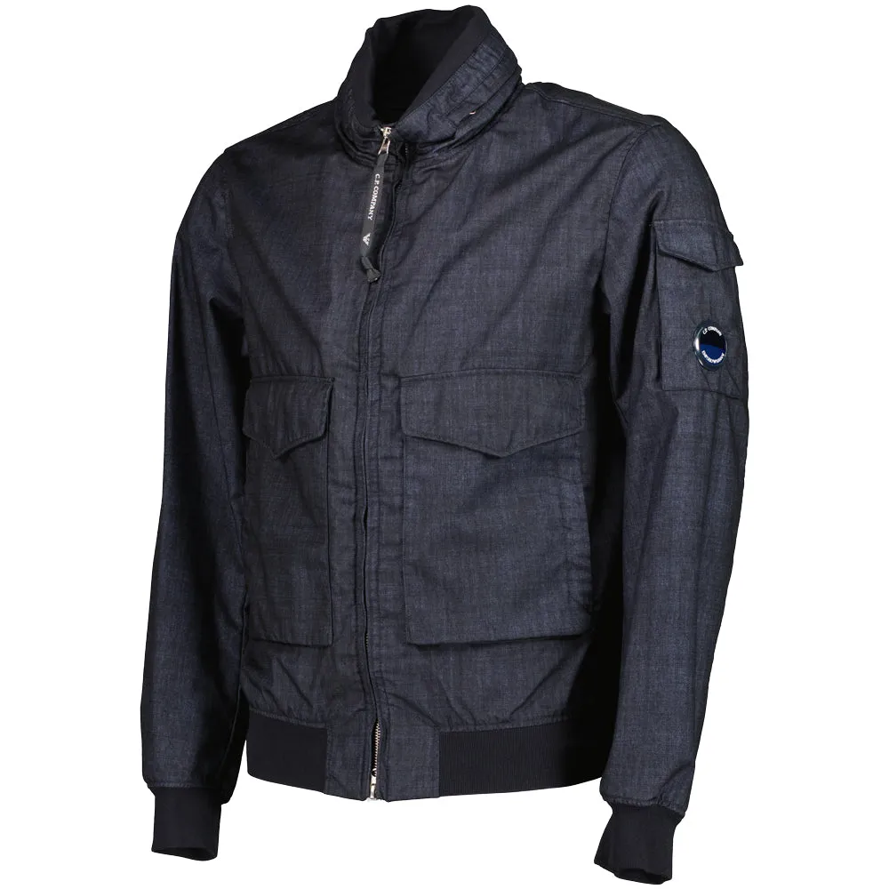 C.P. Company x Armani Wool Gum Bomber Jacket