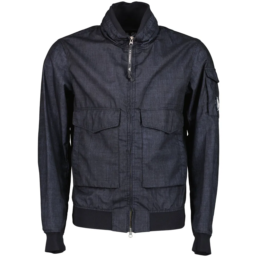 C.P. Company x Armani Wool Gum Bomber Jacket
