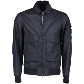 C.P. Company x Armani Wool Gum Bomber Jacket