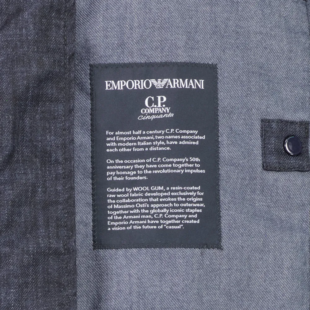 C.P. Company x Armani Wool Gum Bomber Jacket