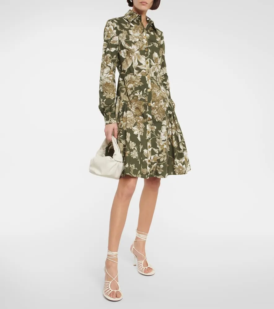 Erdem Apolonia cotton shirt dress