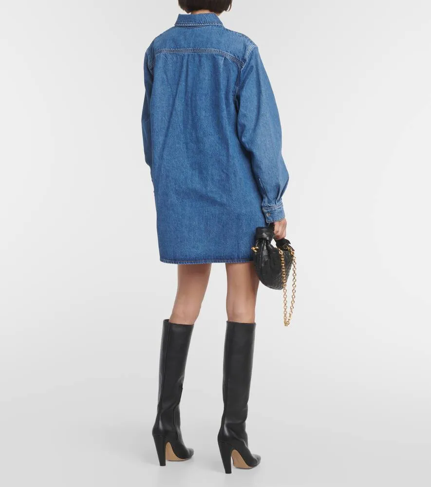 Frame Cotton denim shirt dress