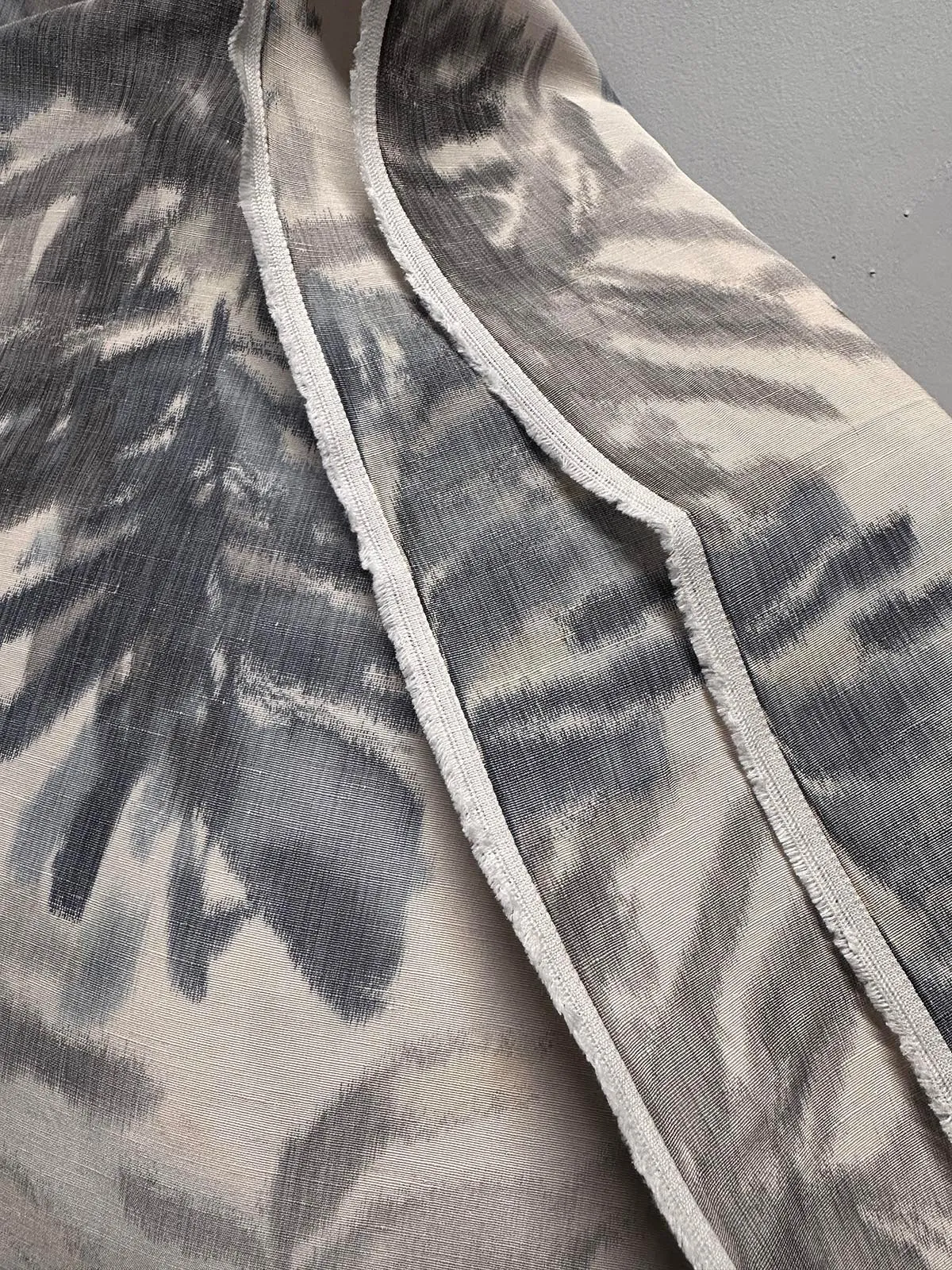 Italian Watercolor Tropical Dupioni Suiting