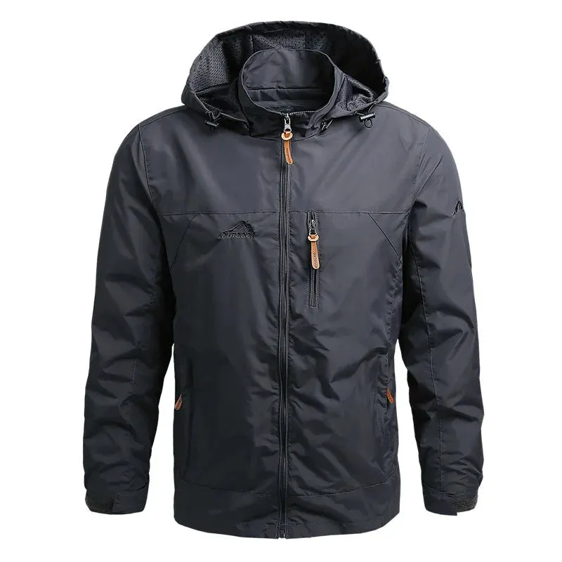 Jaqueta Masculina Com Capuz  Casaco LC105