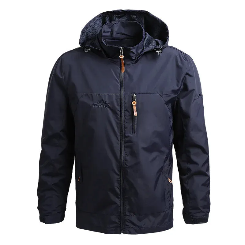Jaqueta Masculina Com Capuz  Casaco LC105