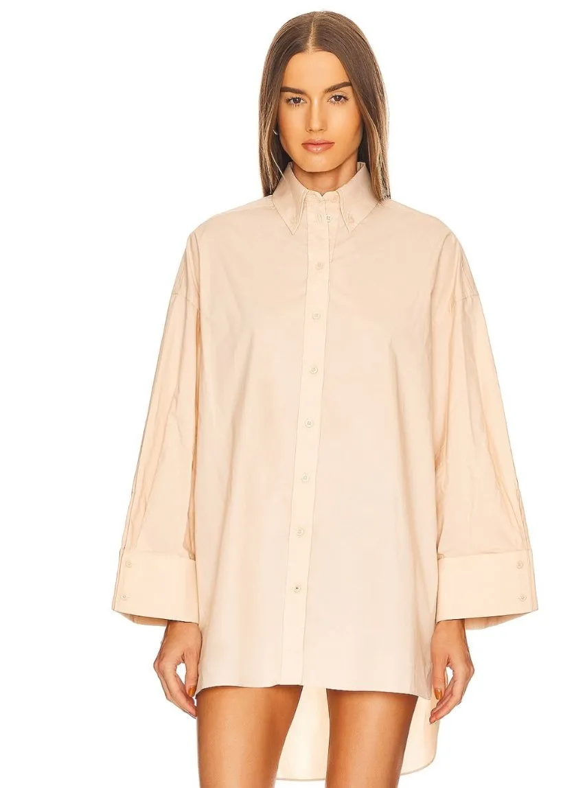 L'Academie Oversized Shirt Dress