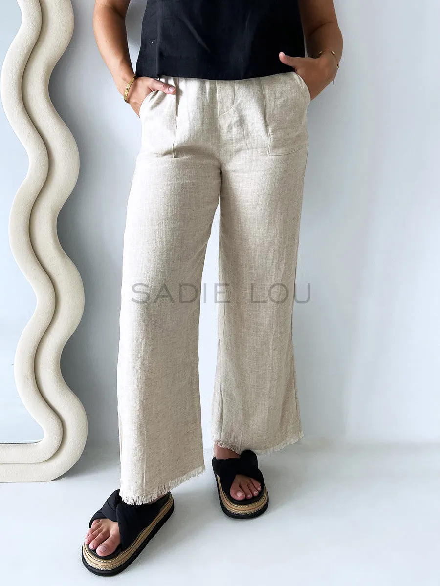 Little Lies / Todd Linen Pant