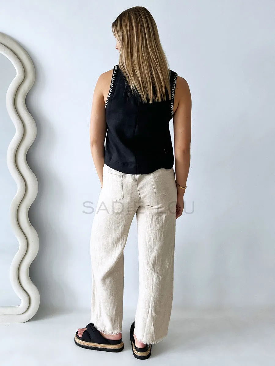 Little Lies / Todd Linen Pant