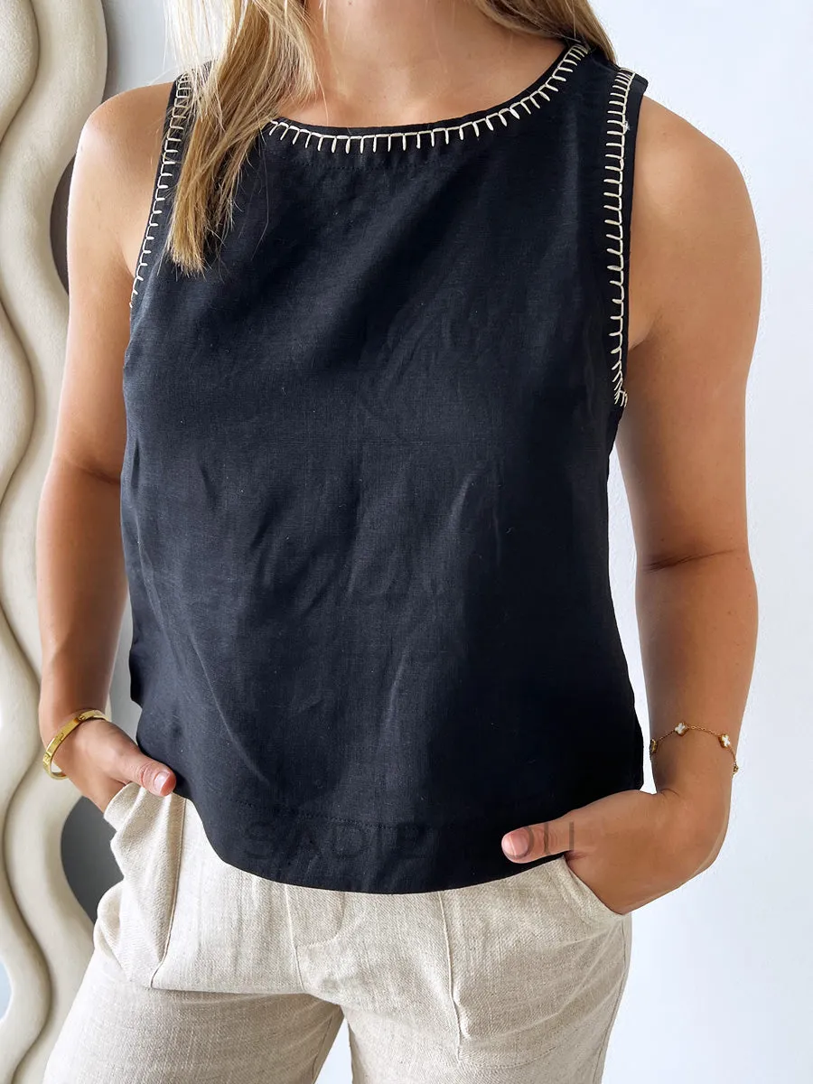 Little Lies / Todd Linen Pant