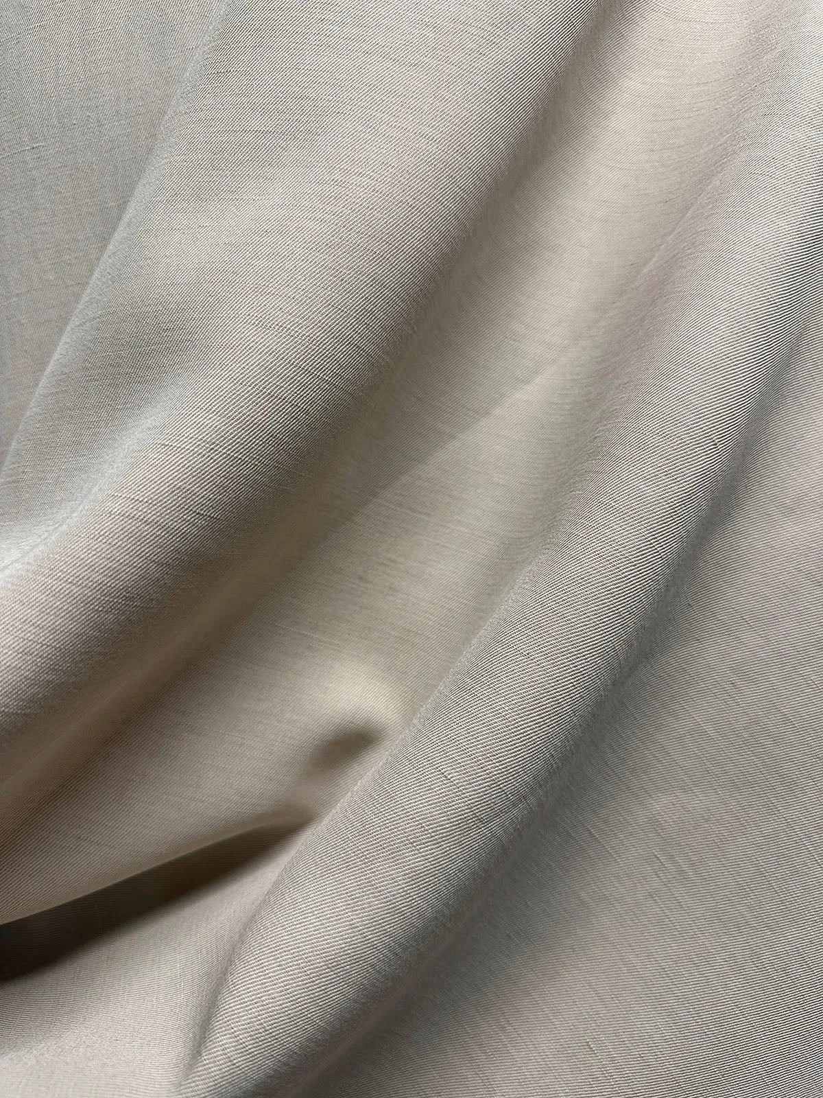 Luxury Summer Slack Twill in Flax