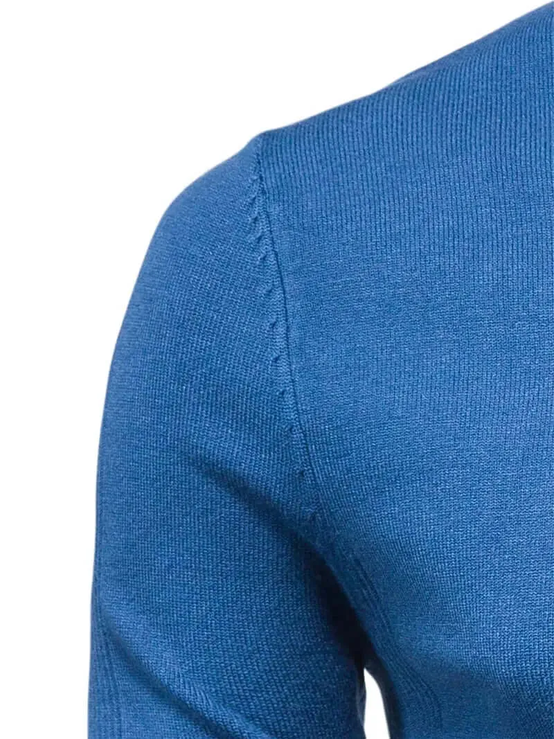Men's Casual Turtleneck Pullover Sweater