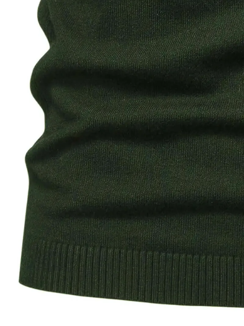 Men's Casual Turtleneck Pullover Sweater