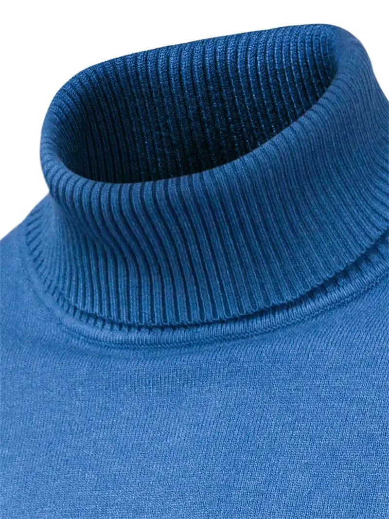 Men's Casual Turtleneck Pullover Sweater