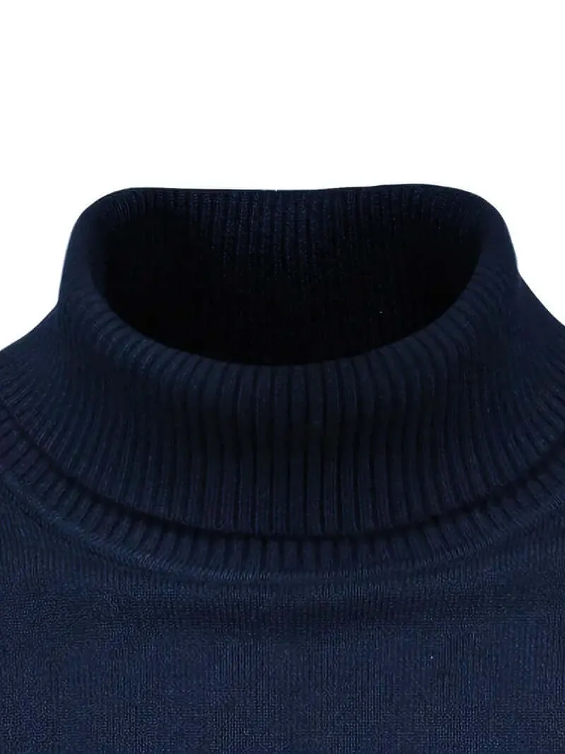 Men's Casual Turtleneck Pullover Sweater