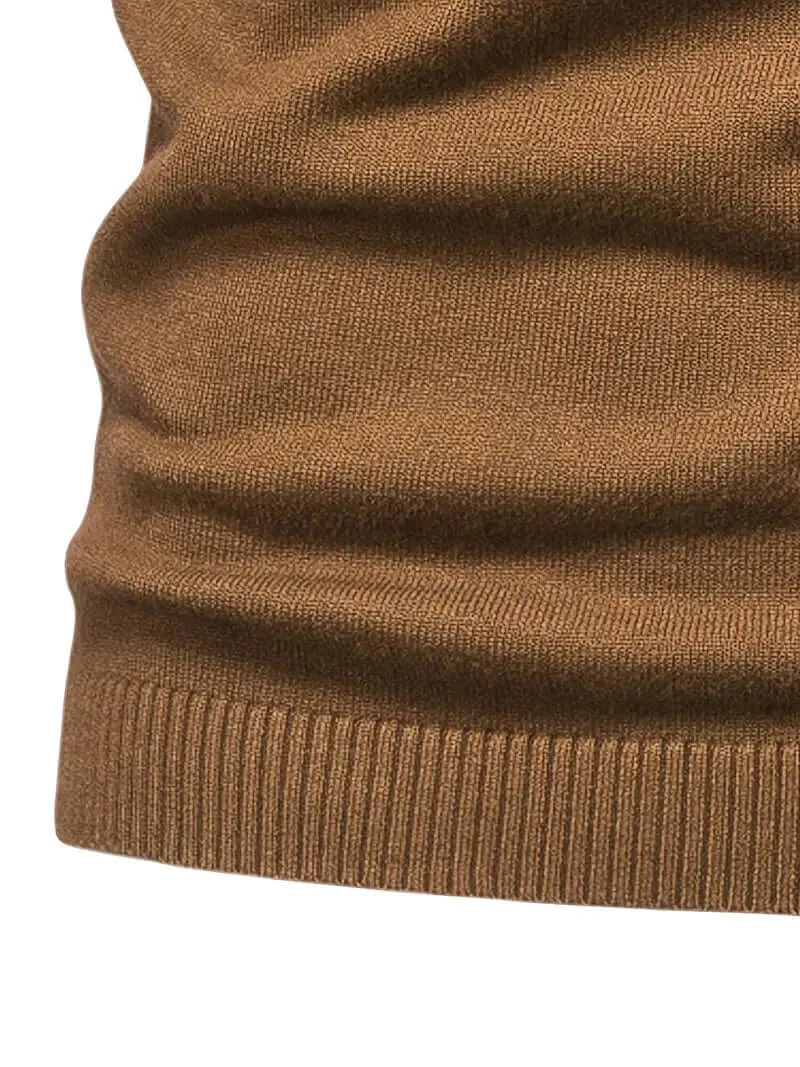 Men's Casual Turtleneck Pullover Sweater