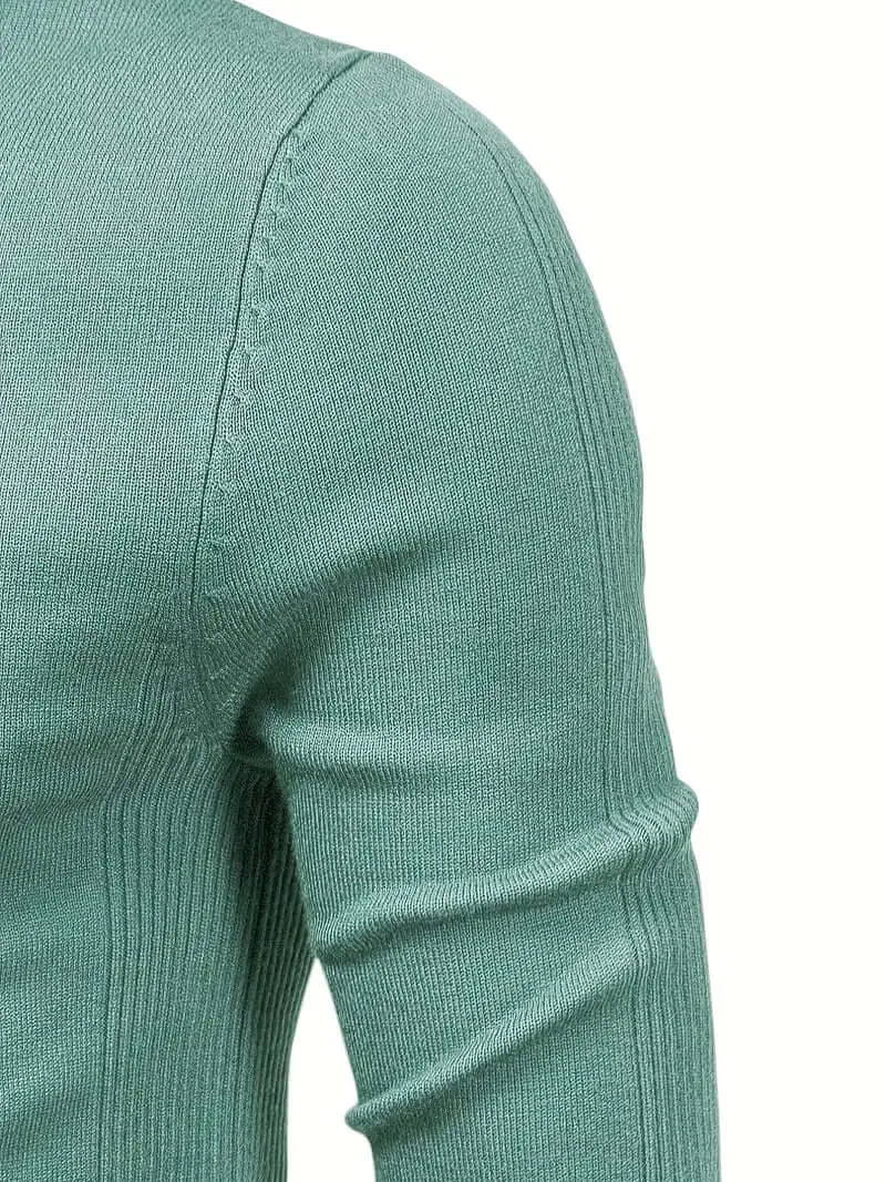 Men's Casual Turtleneck Pullover Sweater