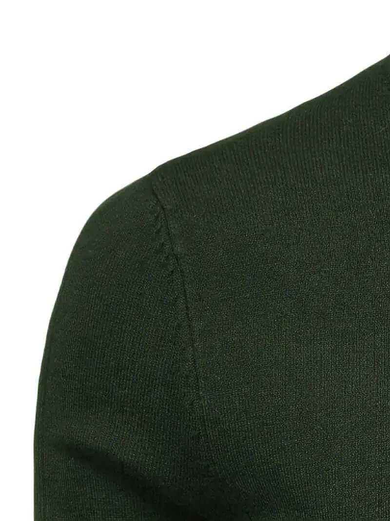 Men's Casual Turtleneck Pullover Sweater