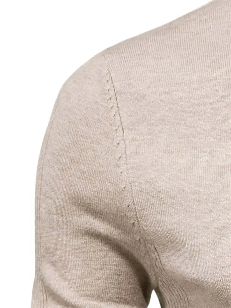 Men's Casual Turtleneck Pullover Sweater