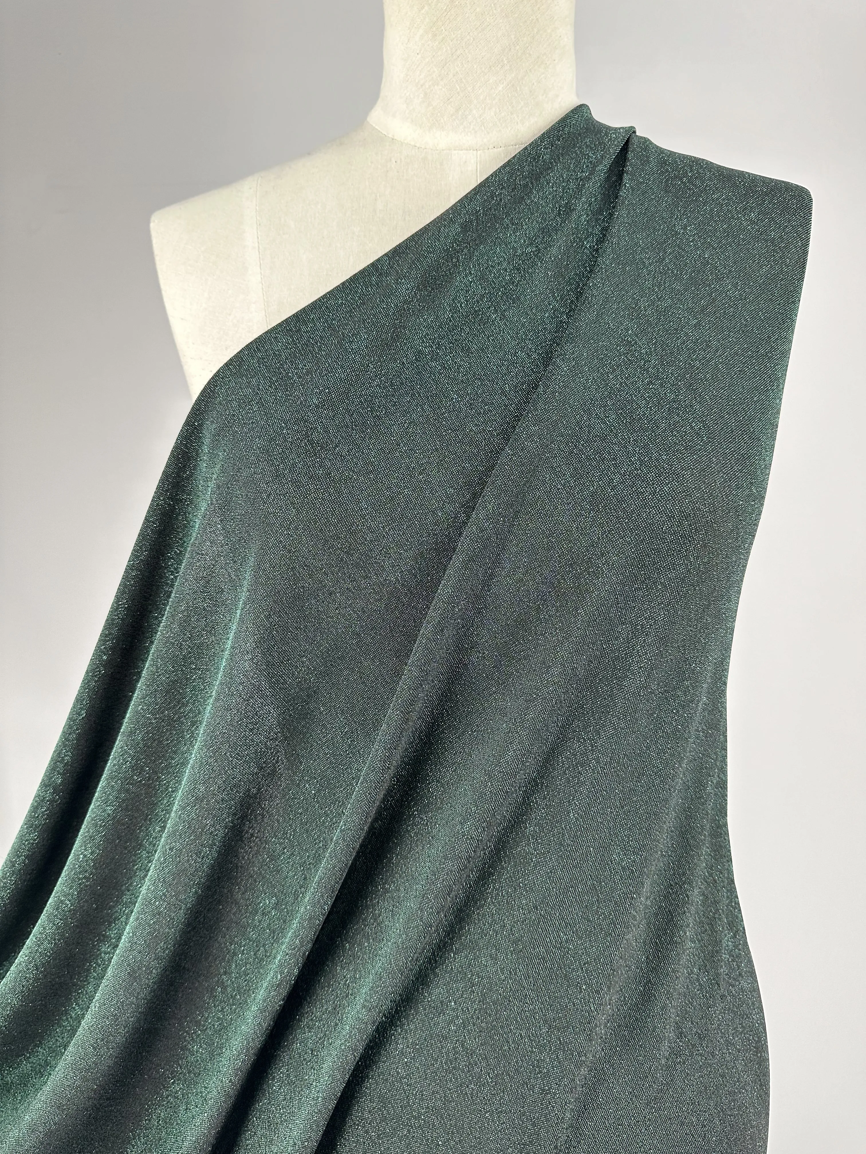 Metallic Lycra - Green Jacket - 170cm