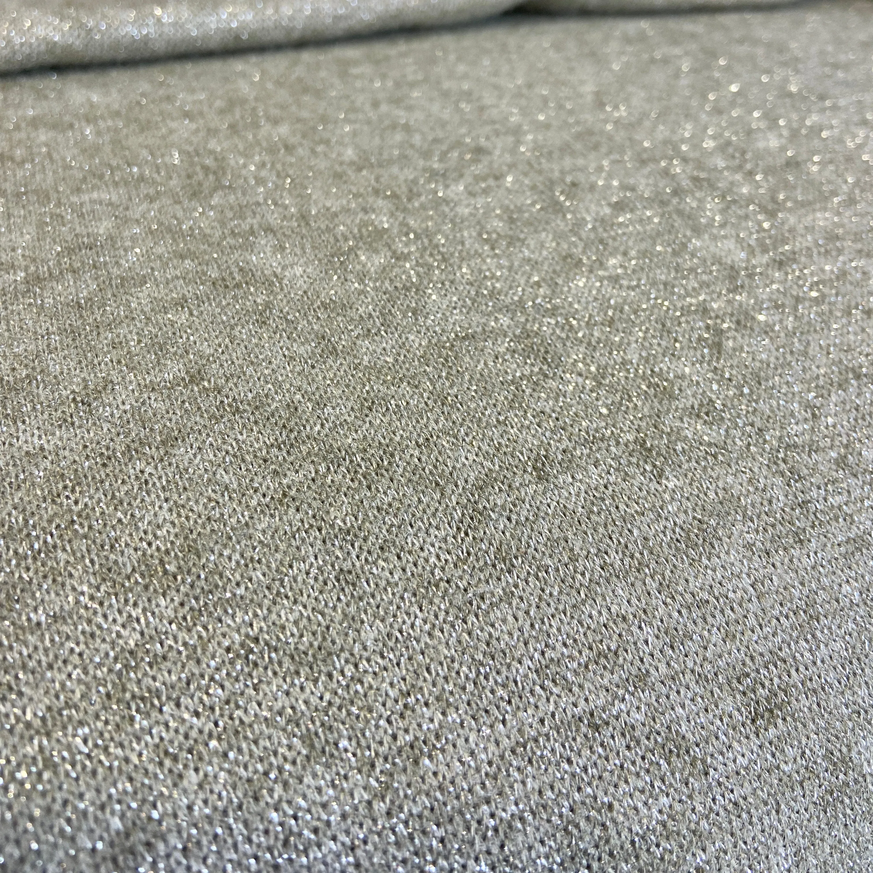 Mint Sparkle Sweater Knit Fabric