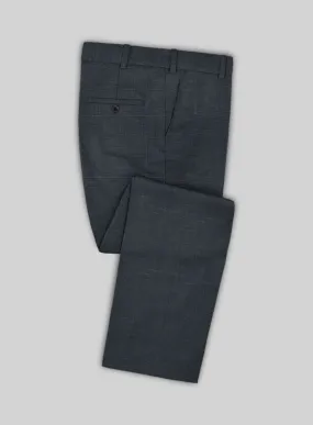 Napolean Ariel Nailhead Dark Blue Wool Pants