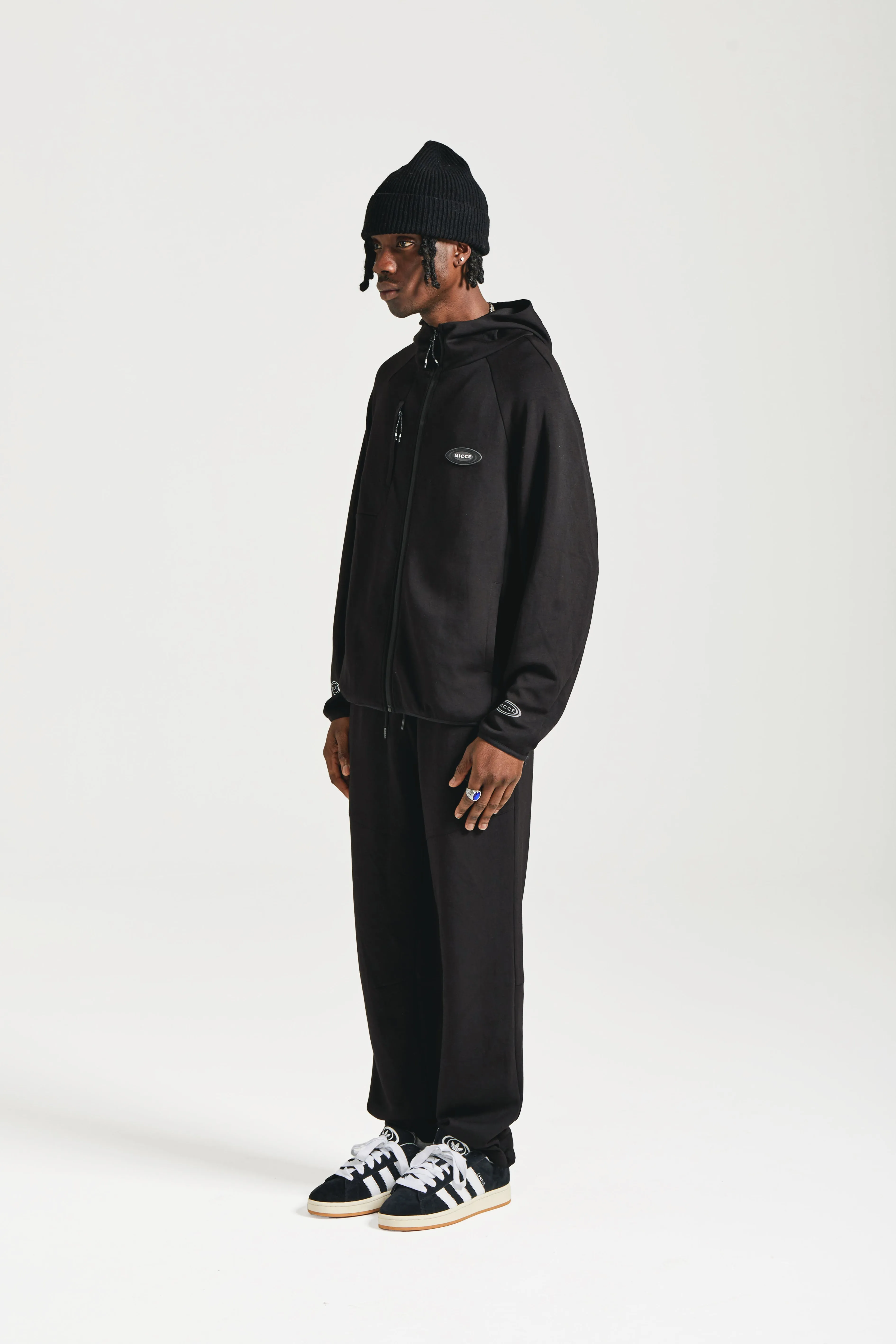 NICCE Mens Apex Interlock Joggers | Black