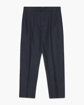 Pleated Linen Trousers