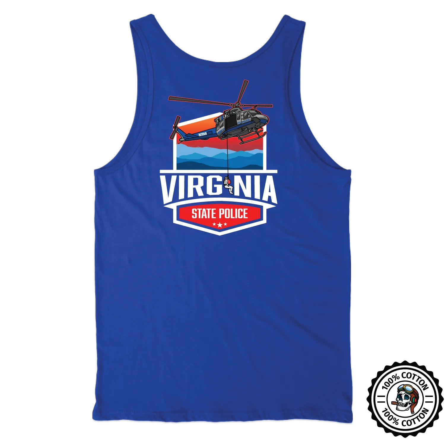 VA State Police Med Flight Tank Tops
